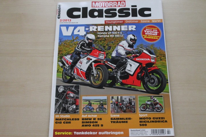 Deckblatt Motorrad Classic (02/2013)